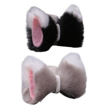 Anime Cosplay Auffälliges Katzenohren-Haarspangen-Kostüm, Halloween-Kostüm, schicke Neko-Katzenohren für Damen, perfektes Partygeschenk für