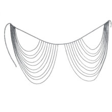 Glamouröse Taillenkette, funkelt im Licht, verstellbare Größen, glitzernde Kristalllegierungskette für sexy Bikinis, Satellitenperlen,