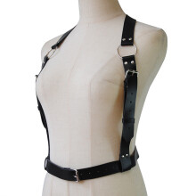 Body Chain Jewelry Rave Outfit Accessory Adjustable Body Harness Comfortable and Flexible Punk Waist Belt, Gothic Fashion Design Trendy Women's Gift f
