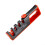Kitchen Sharpener With Ergonomic Handle And 4Slot System For Knives, Adjustable Angle, Red 1