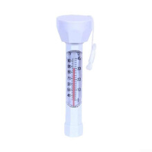Swimming Pool Thermometer, Model C, PVC Construction, Floating and Submersible Use, Water Temperature Measurement