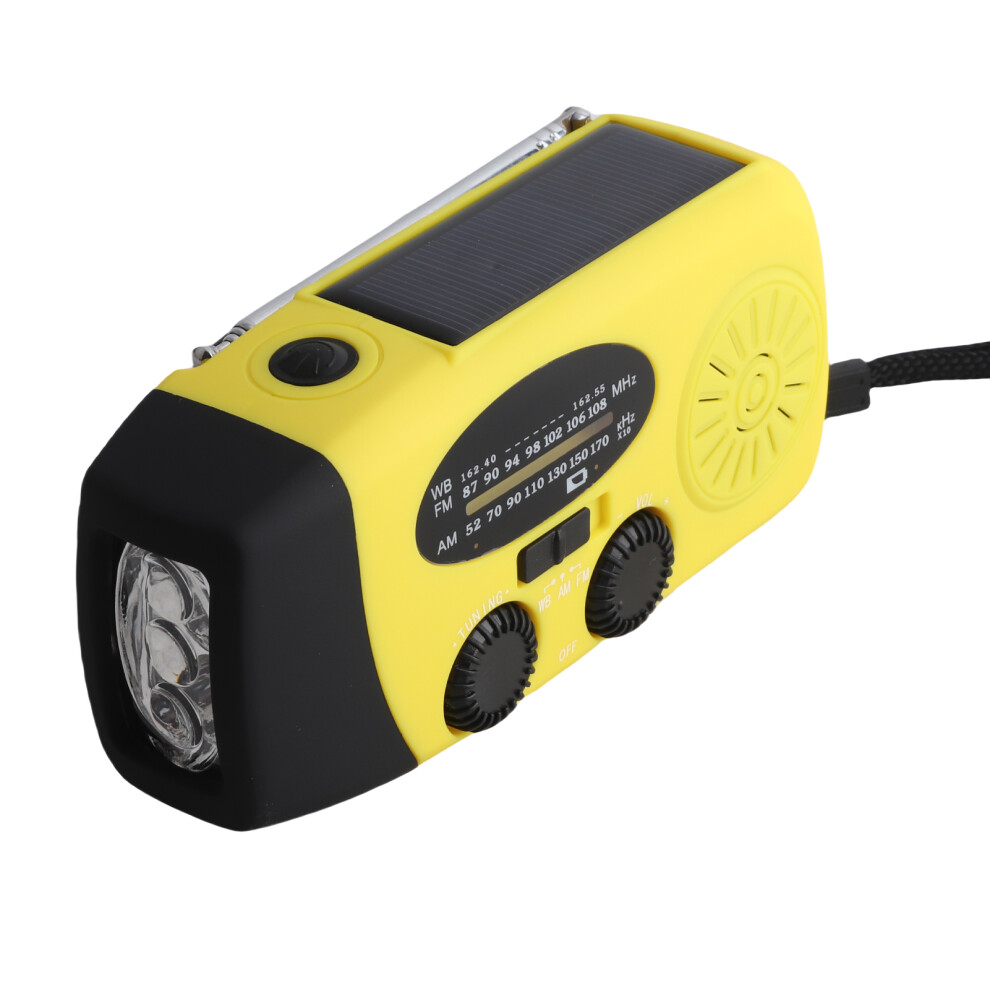 Emergency Radio 2000Mah Portable Power Bank & Led Flashlight 8401382850429