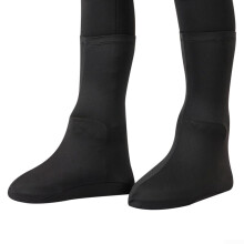 Aquatic Sports Footwear Polyester Diving Socks For Foot Protection Black