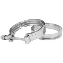 4-Zoll-Edelstahl-Abgasrohrschelle Flanschkitt für Turbo S200 S300 S257 S366