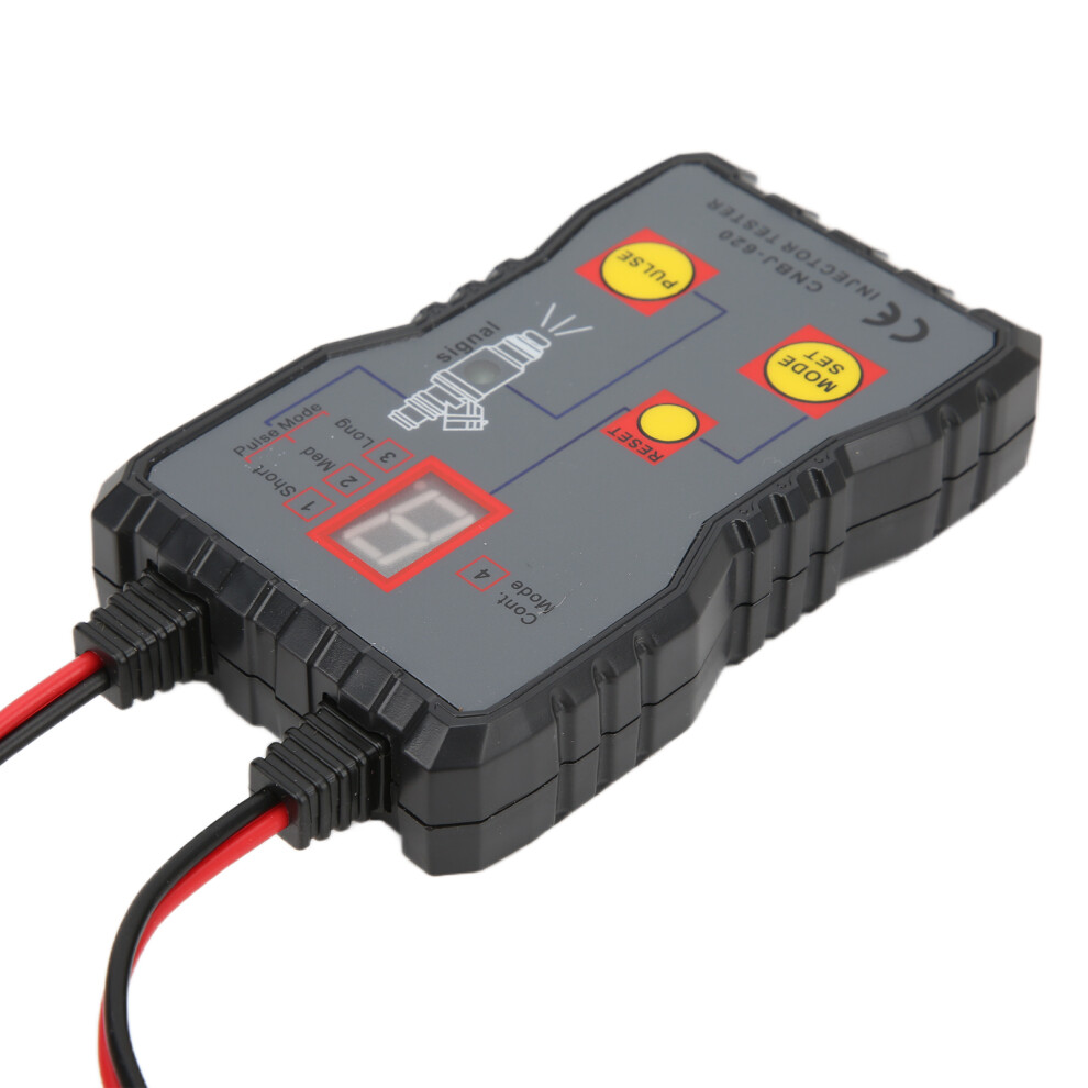 Cnbjâ620 Portable Fuel Injector Tester 4 Pulse Modes For Automotive Diagnostics 9371377283114