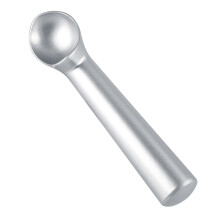 Wassermelone Aluminium Eisportionierer 18 cm Silber