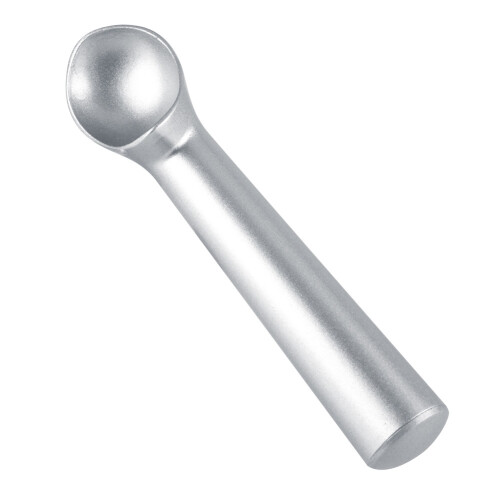 Wassermelone Aluminium Eisportionierer 18 cm Silber
