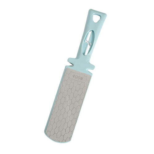 Double Sided Sharpener For Professional Kitchen Scissors, Plastic Sharpening Tool