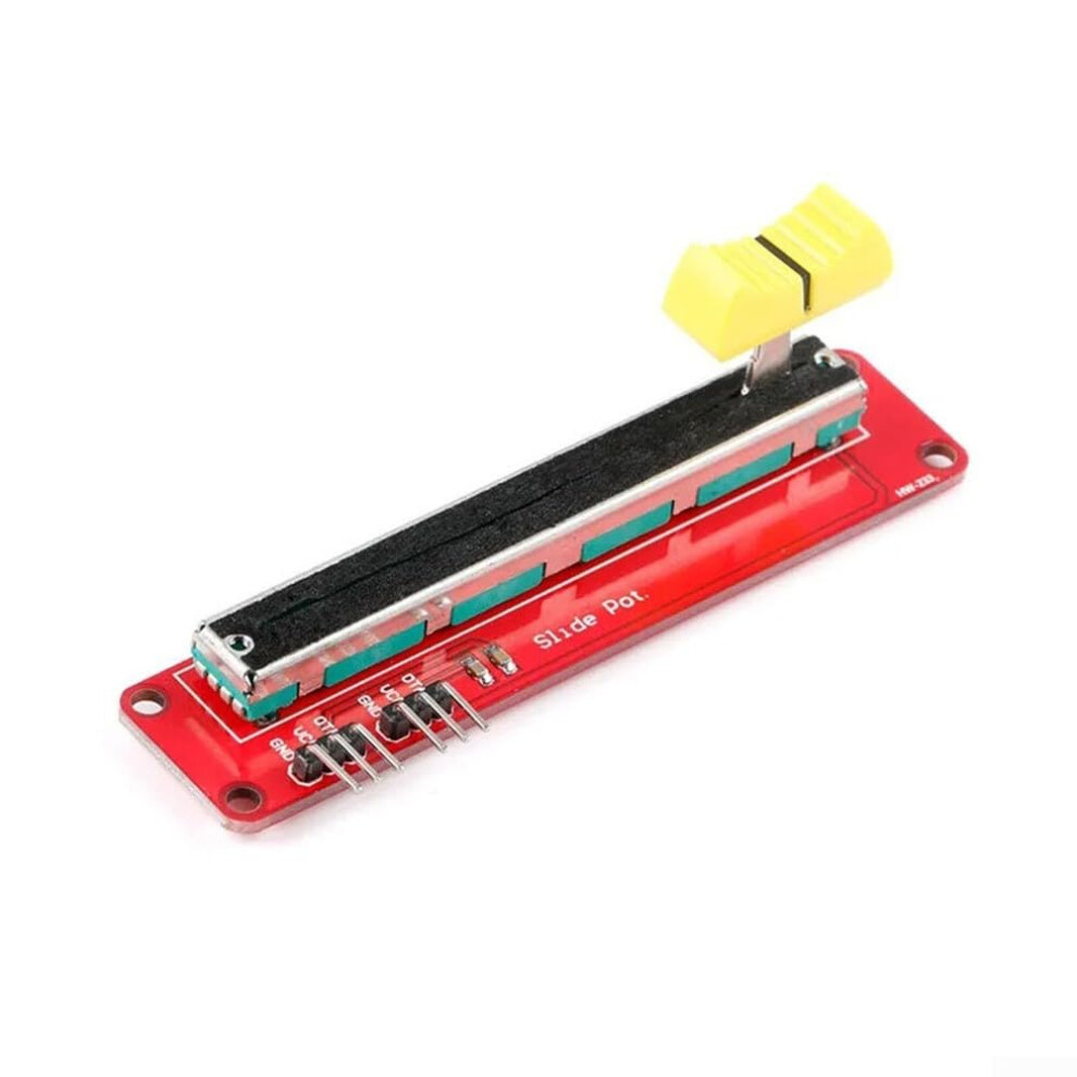 6 Pack Dual Channel 10K Slide Potentiometer Module, Adjustable Resistance, Dual Analog Output, Compatible With Arduino 9347817781212