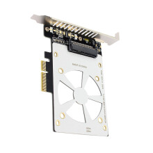 U.2 Expansion Card PCIe 4.0 Speed Data Transfer with Advanced Heat Dissipation for PC