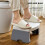 Compact Splicable Toilet Stool for Better Posture & Bowel Relief 14