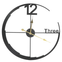 Vintage Farmhouse Style Timeless Vintage Design Modern Round Minimalist Wall Clock 3D Minimalist Silent Clock Decor Multi Scenario Use For Bedroom Liv