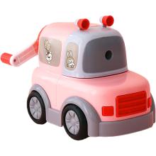 Toy Car Manual Pencil Sharpener, Interactive Communication Durable Gift for Kids, Teachers, Students, Engineers, Artists