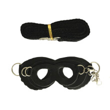 Set No Pull Vest Guinea Pig Forkless Hamster Belt And Lead Set Small Animals Black
