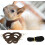 Set No Pull Vest Guinea Pig Forkless Hamster Belt And Lead Set Small Animals Black 2