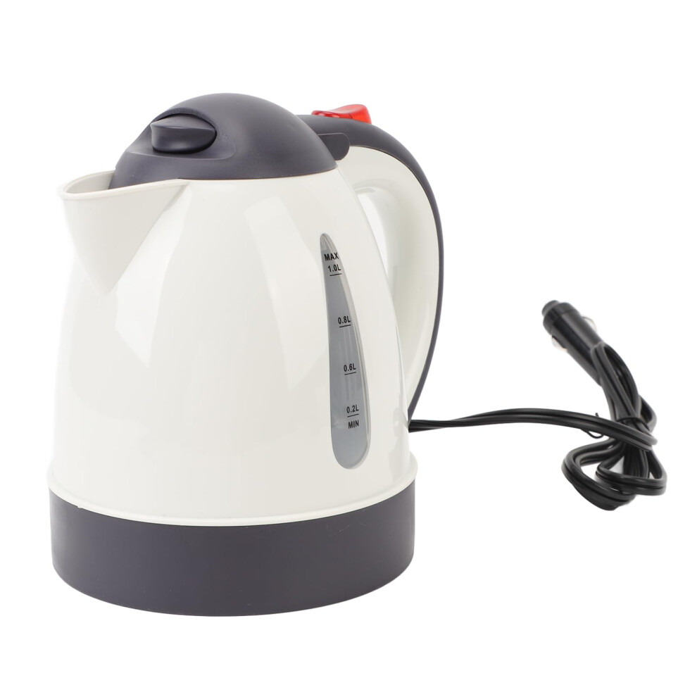 12V Car Electric Kettle 1000Ml Fast Heating Leakproof Auto Shut Off For Travel And Road Trips 9347817781595