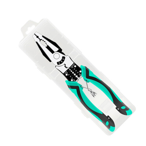 Bolt Cutter 9Inch, SpringLoaded HeavyDuty Wire Cable Cutter, Small Snips With Soft Antislip Handle