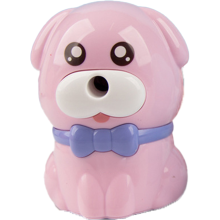 Portable Manual Pencil Sharpener, School Supplies Fine Workmanship, Unique Appearance with Windmill Cartoon Design, Compact Size for Class Rewards
