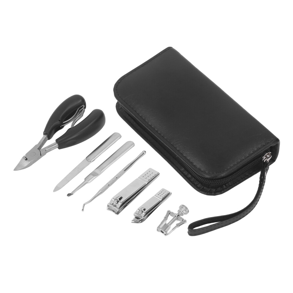 Professional Podiatrist Nail Clippers Set, Wide Jaw Opening Nail Clippers with Beveled Contour for Thick Ingrown Nails, Manicure Pedicure Grooming