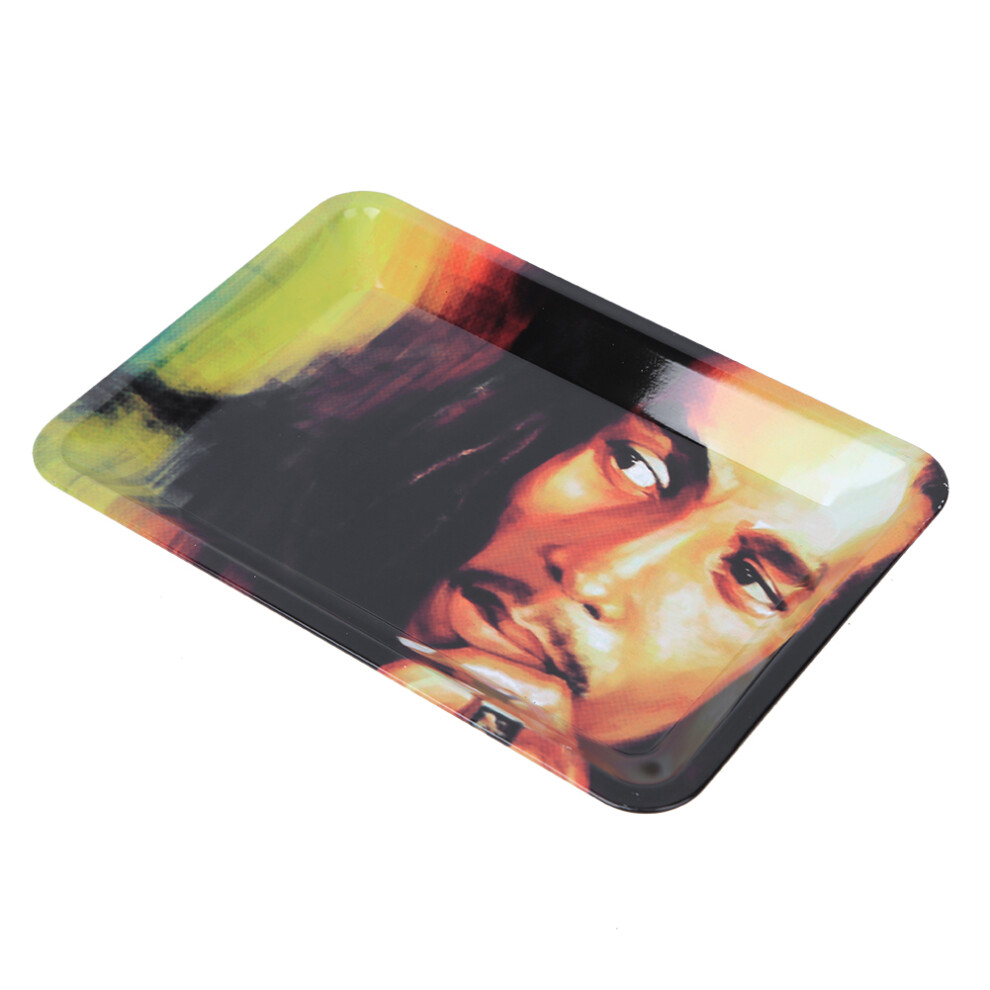 Rolling Smoke Tray For Smoking Accessories Storage Lightweight And Durable Material With Strong Magnetic Lid Spill Proof Design Compact Structure