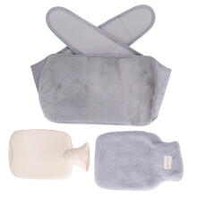 Wrap Around Hot Water Bottle Period Pain Relief Adjustable Waist Belt Long Heat Retention Leak Proof Design For Home Office Outdoor Use Versatile Comf