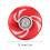 6061 Aluminum Alloy Bicycle Headset Compression Plug 31.7mm Red 7