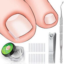 Kit di 50 pezzi per il trattamento delle unghie incarnite: Sollievo dal dolore e cura delle unghie