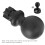 Nylon Kayak Quick Release Track Base with RAM Ball Mount, Black, 23mm Width 4