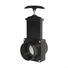 50mm RV Drain Valve with Seal, Full Passage Design, LeakProof Black Water Sewer Valve