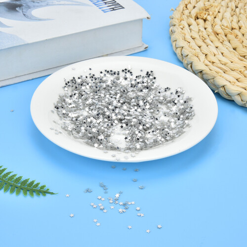 Glitter Star Confetti DIY Crafts Μεταλλικό Foil Διακόσμηση Τραπεζιού Γάμου Γενεθλίων Διακόσμηση 2