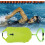 Swimming Pull Buoy Visibility Float Bag Adjustable Strap Kayaking Snorkeling Pool Lake Fluorescent Green 5