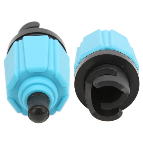 Verschleißfester Paddle-Board-Pumpenadapter mit Staubabdeckung, Messing & Gummi 2