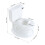 Living And Home Toddler Potty with Realistic Flushing Sound, White 6