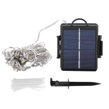 Waterproof Solar Rope Lights Energy Saving LED Lights Remote Control Timer Flexible Copper Wire Design Widely Used For Outdoor Decor High Efficiency