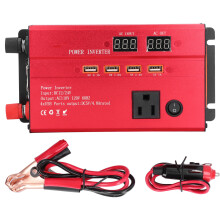 Car Power Inverter 600W Continuous Output With Cooling Fan And Overload Protection High Efficiency Modified Sine Wave Converter For Travel Camp Home