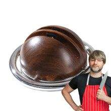 Knife Sharpener DoubleSided Whetstone with Suction Cup for Home Restaurant Chefs Camping Black Walnut