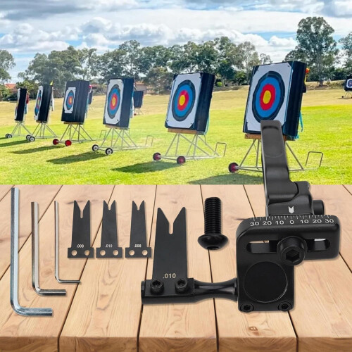 Precision Adjustable Steel Arrow Rest Universal Compatibility With Various Arrows For Bows 2