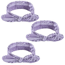 Zachte hoofdbanden met knoopdesign, bandana-accessoire voor vrouwen en meisjes, boho-stijl antislip modeaccessoire voor strand, feestjes, spa, sport &