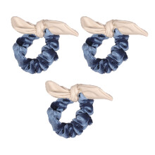 Elásticos de cabelo de veludo para mulheres, elegantes em veludo de poliéster com faixa elástica, adequados para cabelos médios a longos, ideais