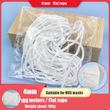 Stretchy Elastic Cord For Sewing Crafts, High Breaking Strength Wearproof Nylon Sleeve Elastic String With Soft Touch For DIY Projects - 10M Length