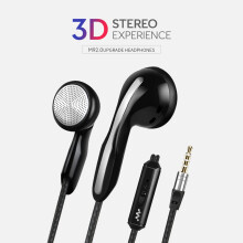 Stereo Bass Wired Earbuds with Microphone HiFi Sound Comfortable Design Wide Compatibility Noise Reduction Adjustable Volume Light Weight