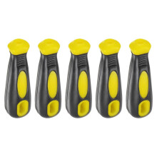 5pcs File Handle 4.25 Inch Round and Rectangular Hole Ergonomic Handles for 6inch Metal Files