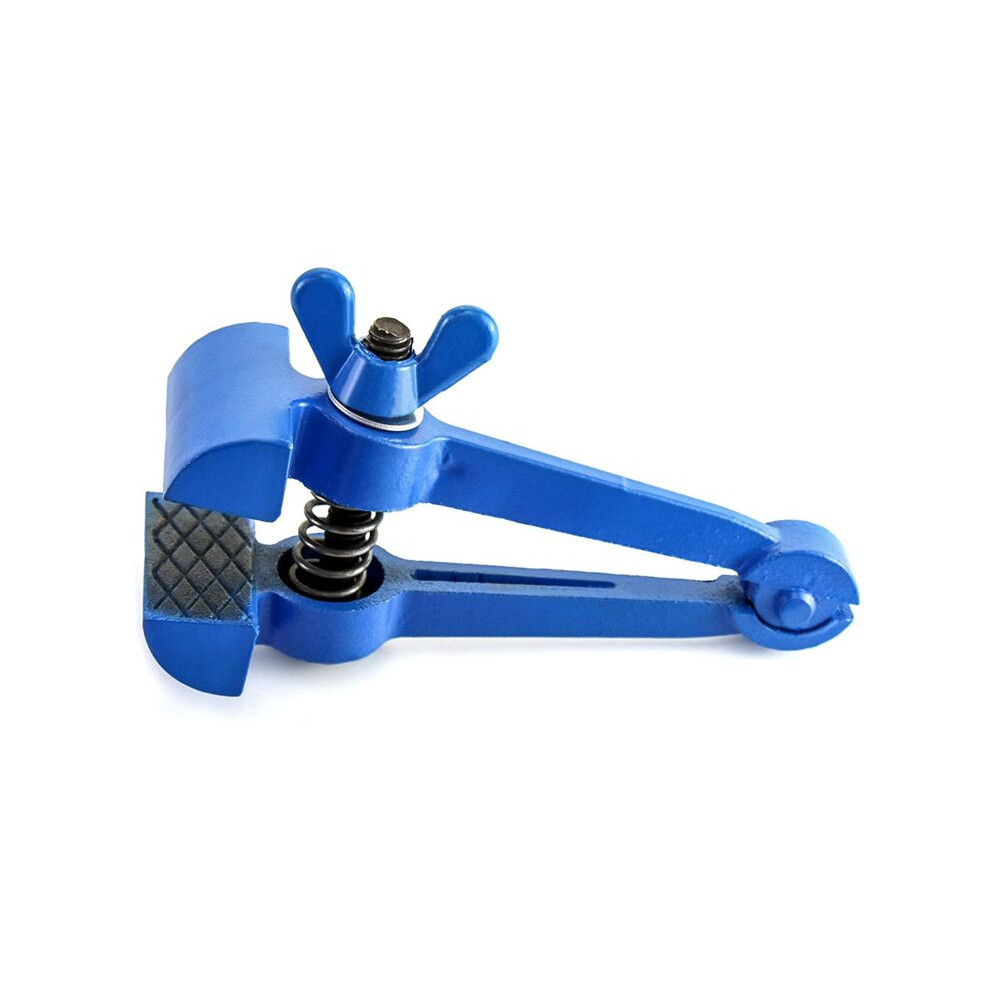 Hand-Held Vise Hand Clamp Pipe Vise Plumbing Tool Workshop Vise Pipe Tool Steel Handle Spring Clamp Base Pliers,1 Pcs 4712443585643