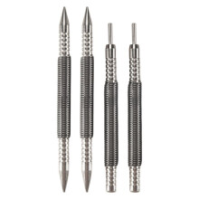 Nagelset en Scharnierpengereedschap Tweekoppige Spijkerpons Scharnierpenverwijderingsgereedschap Hamerloze Veerponsset Veerspijkerzetter