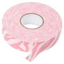 Nonslip Cloth Hockey Tape For Ice Hockey Sticks Adhesive Strength WearResistant Protective Pink Zebra Design