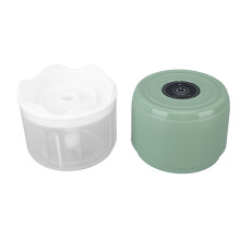 Elektrischer Knoblauchhacker 250ml Tragbarer Food Processor USB Wiederaufladbar Grün