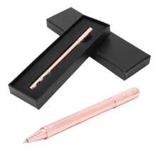 EDC-lommepen med massiv messingkonstruktion, præcisionsbearbejdet krop med lovende skymønster, twist-udtrækkelig refill-design, taktisk pen til mig