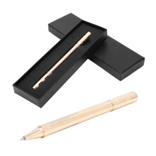 EDC-lommepen med massiv messingkonstruktion, præcisionsbearbejdet krop med lovende skymønster, twist-udtrækkelig refill-design, taktisk pen til mig