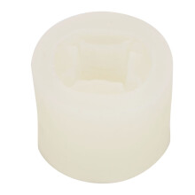 Molde de silicone flexível para artesanato DIY, molde reutilizável em formato de castelo 3D com superfície antiaderente, silicone resistente ao