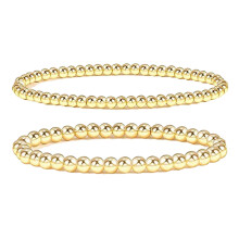 Bracelet ajustable à perles pour hommes et femmes, perles de pierres précieuses de 8 mm sélectionnées à la main avec une finition à effet